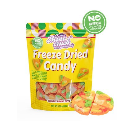 Pizza Renyah Kering Beku (Warna Alami)