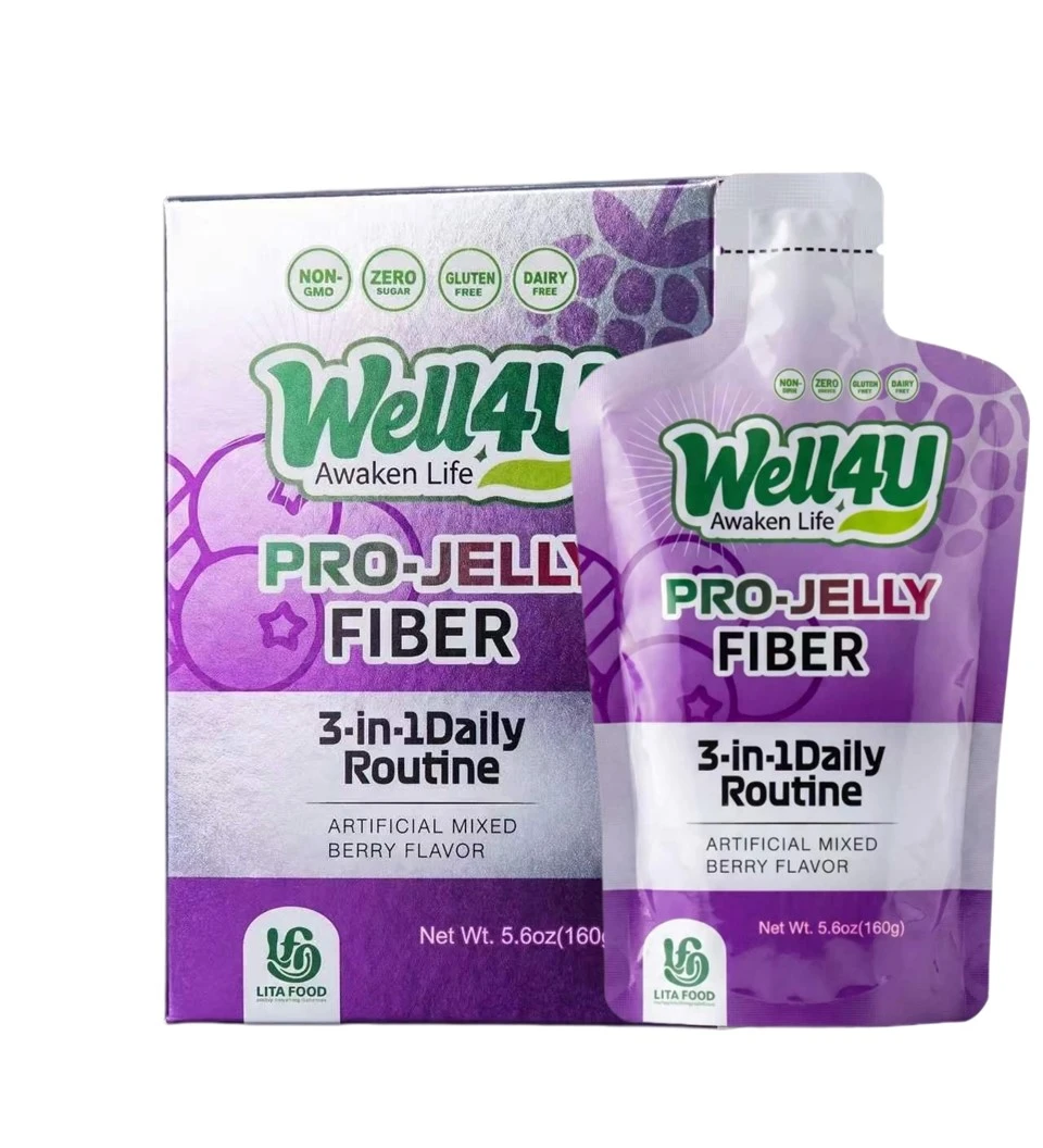 Tasty Fiber Jelly （3-in-1 Daily Routine）